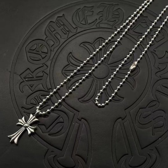 Authentic Chrome Hearts Large Cross Pendant Sterling Silver - Picture 5 of 5